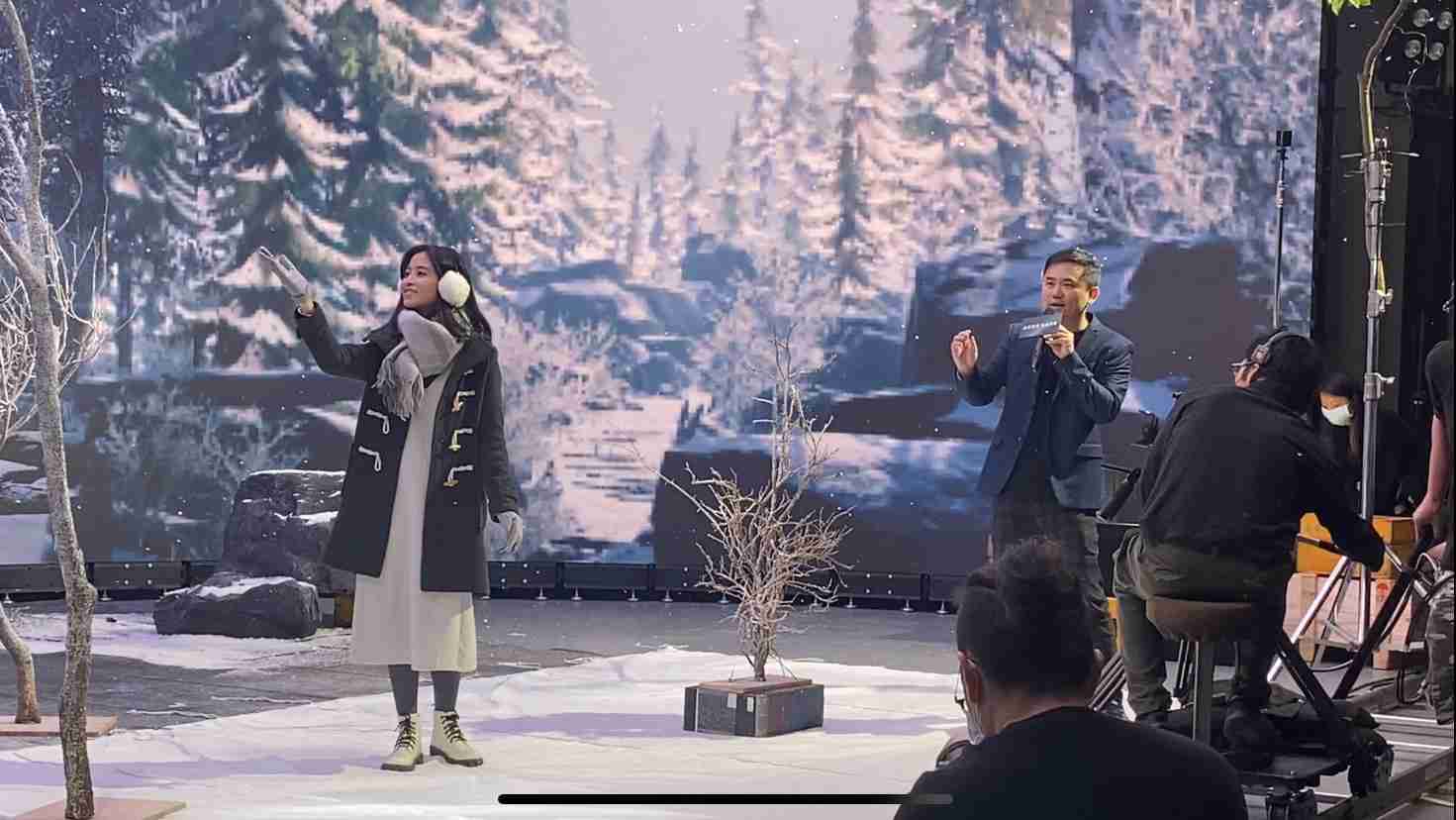 CG电子以ALED先进显屏技术，，与金马奖视觉特效团队“再现影像”携手合作打造LED虚拟摄影棚，，提供沉浸式表演体验，，，，并精简拍摄成本与时间