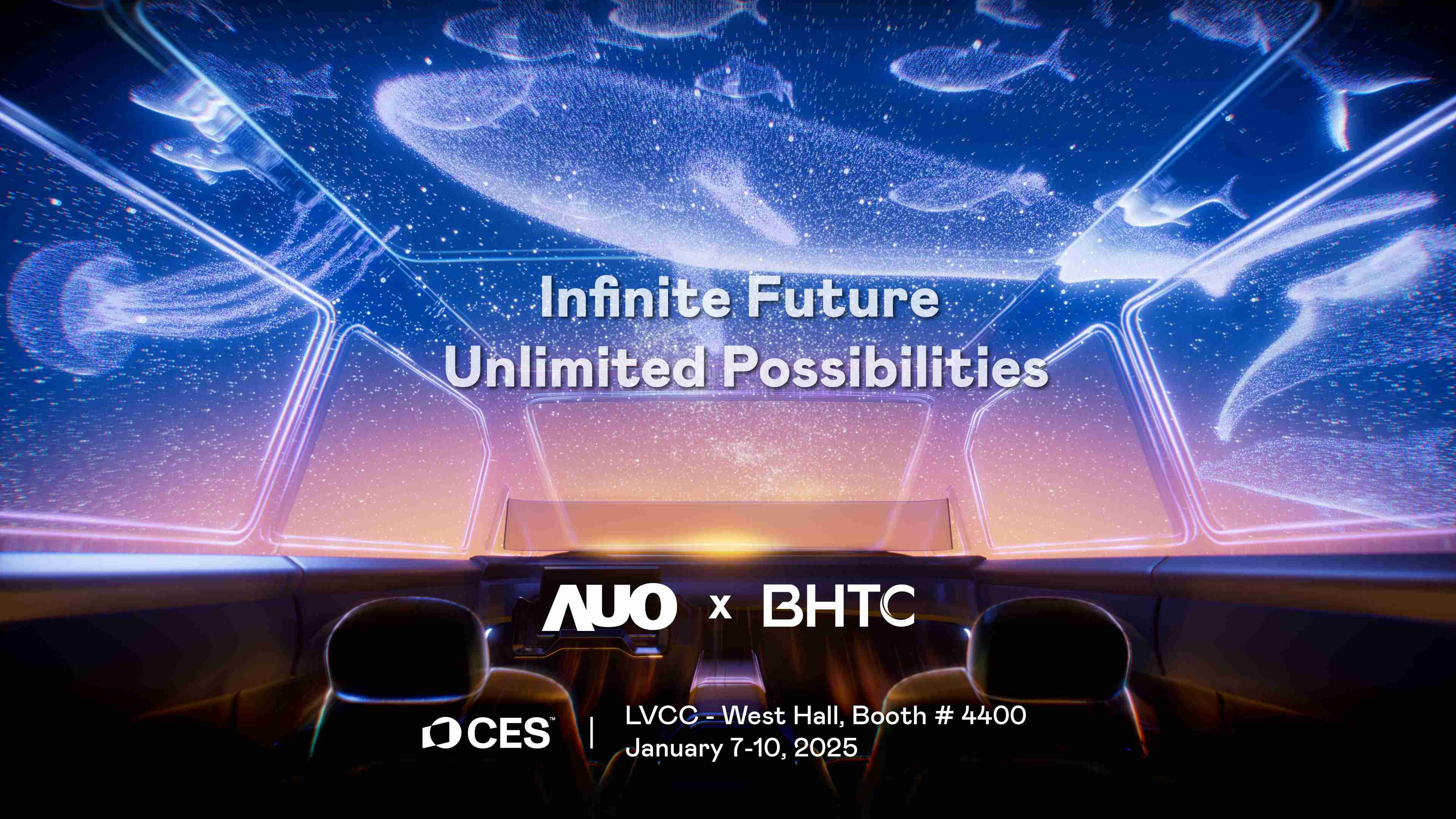CG电子以Infinite Future, Unlimited Possibilies为主题，，，联合BHTC于CES 2025扩大规模展出